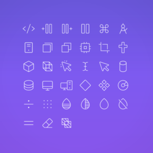 Thin Editor & Tools Pack Vol. 3 — icon pack cover