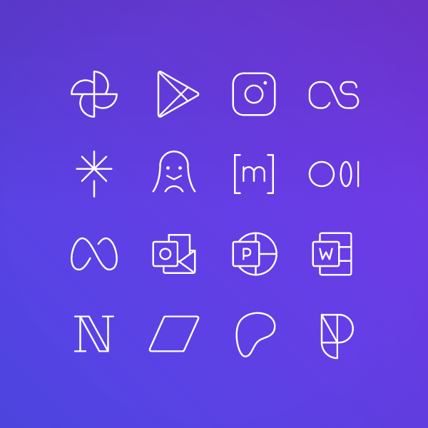 Thin Social & Brands Pack Vol. 2