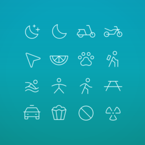 Thin Travel & Maps Pack Vol. 4 — icon pack cover